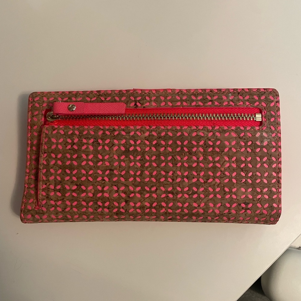 kate spade pink wallet
